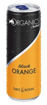 Red Bull Organics Black Orange 250ml (DPG Einwegpfand/Pfanddose) im 12er Tray